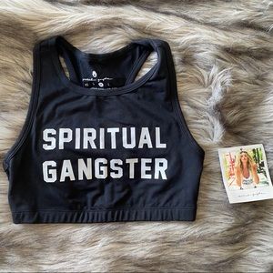 NWT Medium Spiritual Gangster Sports Bra